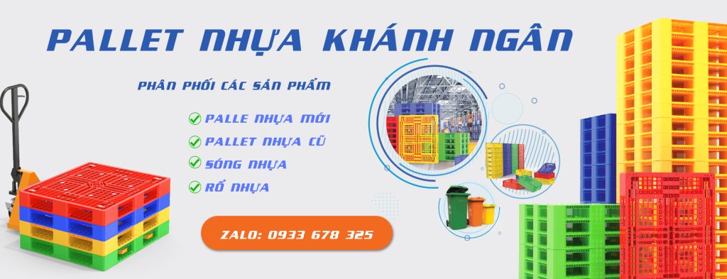 Pallet nhựa Khánh Ngân - Phân phối pallet nhựa giá rẻ