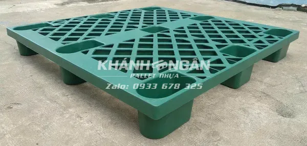 Pallet nhựa chân cốc mới kích thước 1100x1100x140mm