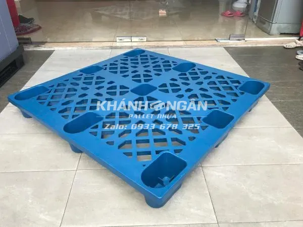 Pallet nhựa chân cốc mới kích thước 1200x1200x140mm
