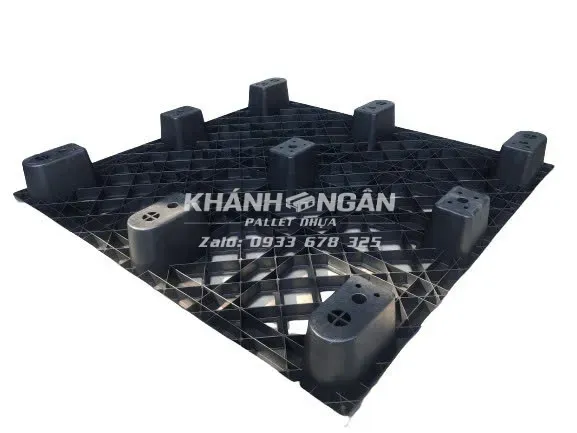 Pallet nhựa chân cốc mới kích thước 1200x1200x140mm