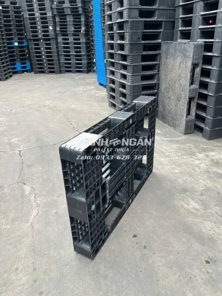 Pallet nhựa cũ kích thước 800x1200x150mm