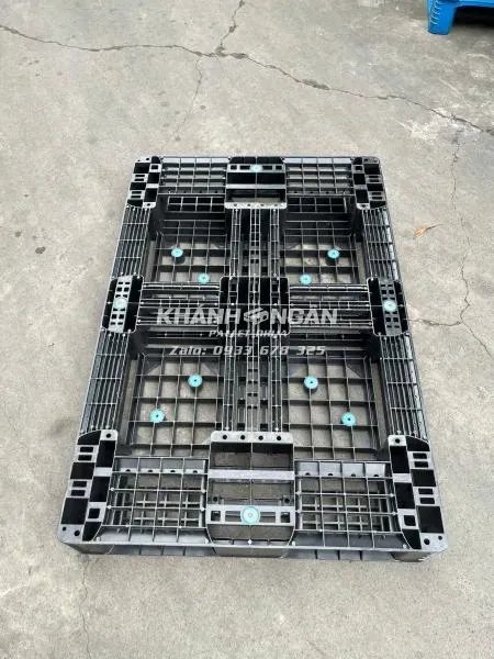 Pallet nhựa cũ kích thước 800x1200x150mm