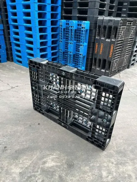 Pallet nhựa cũ kích thước 800x1200x150mm
