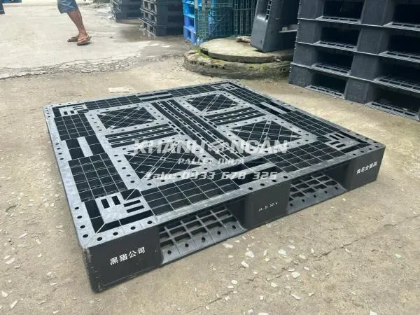 Pallet nhựa cũ kt 1050x1050x140mm