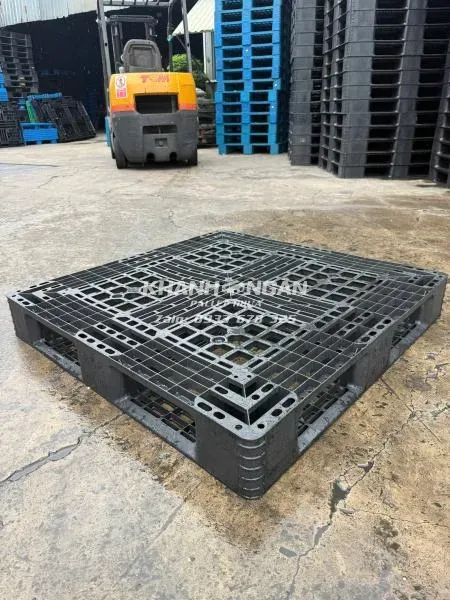 Pallet nhựa cũ kt 1050x1050x140mm