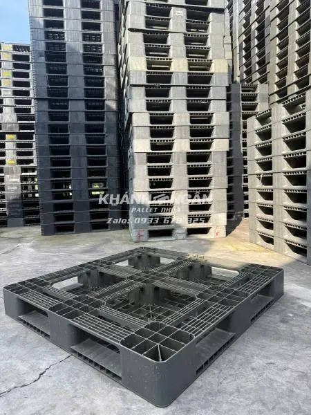 Pallet nhựa cũ kt 1100x1100x140mm