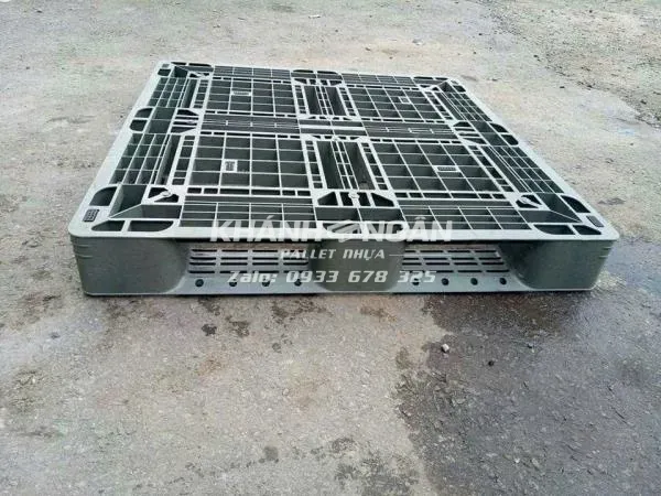 Pallet nhựa cũ kt 1100x1100x140mm
