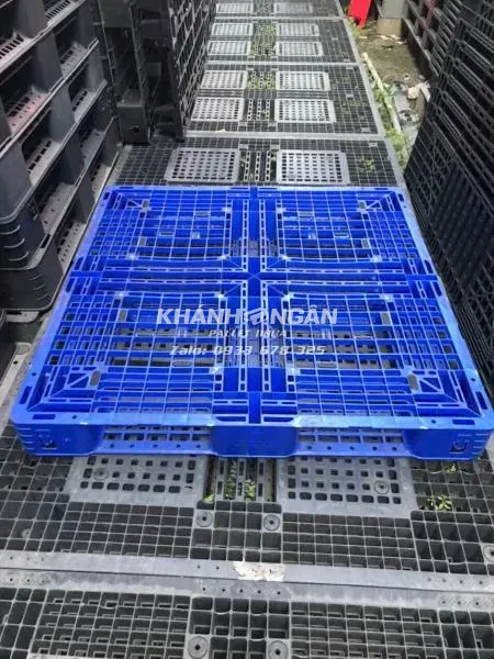 Pallet nhựa cũ kt 1050x1050x120mm