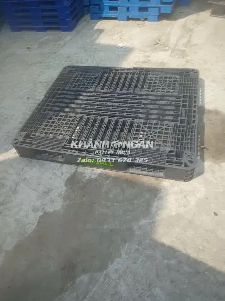 Pallet nhựa cũ kích thước1100x1300x130mm logisall