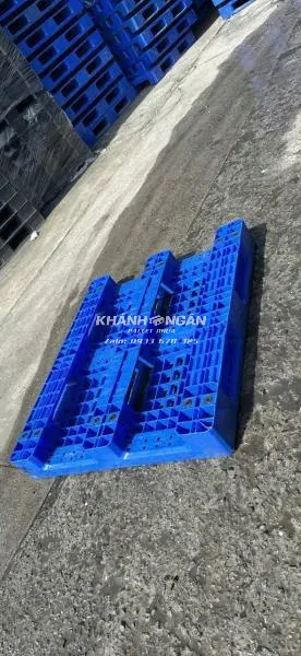 Pallet nhựa Long Thành 1200x1000x150mm 