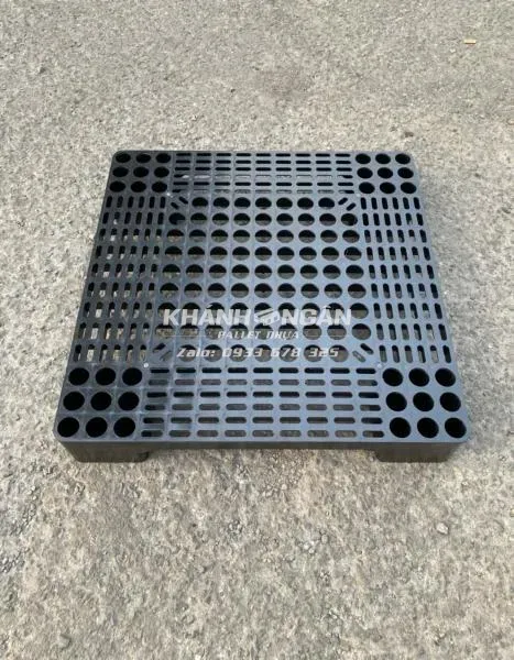 Pallet nhựa lót sàn mới kích thước 600x600x100mm