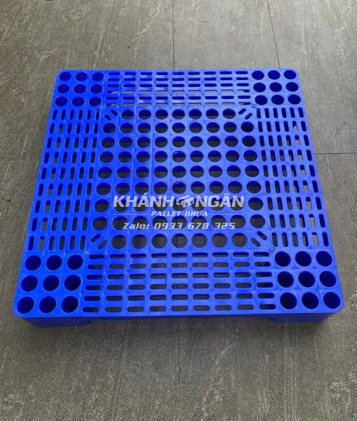 Pallet nhựa lót sàn mới kích thước 600x600x100mm