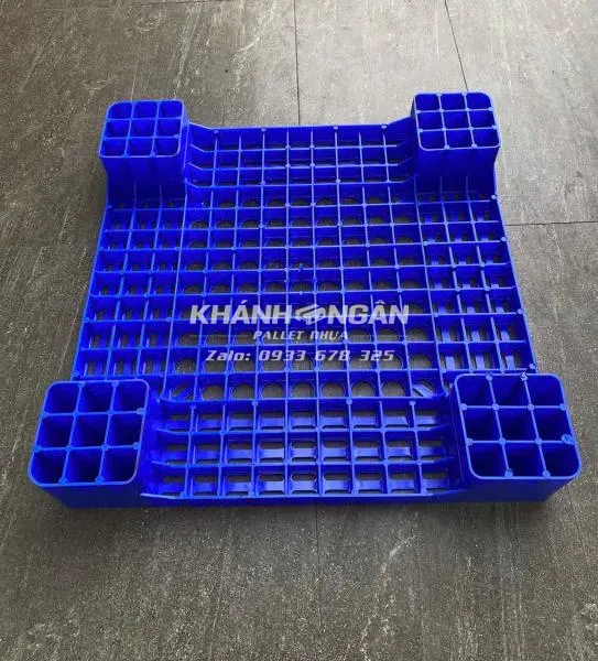 Pallet nhựa lót sàn mới kích thước 600x600x100mm