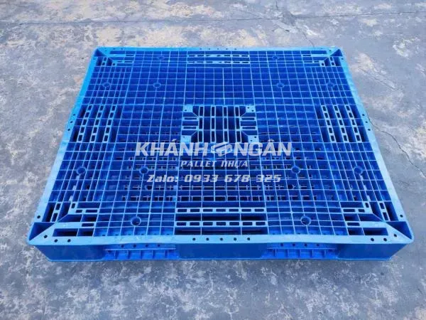 Pallet nhựa hai mặt mới kích thước 1200x1000x150mm