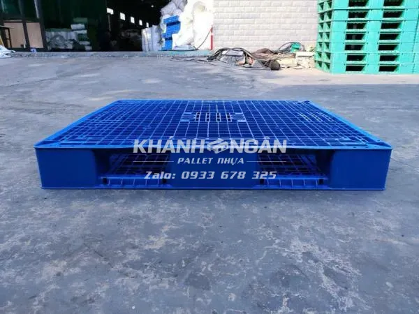 Pallet nhựa hai mặt mới kích thước 1200x1000x150mm