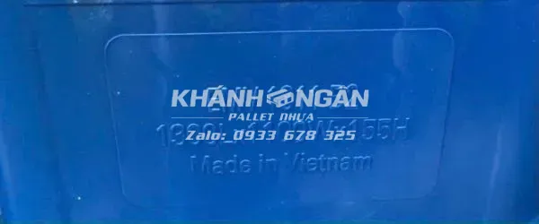Pallet nhựa mới kích thước 1100x1300x155mm