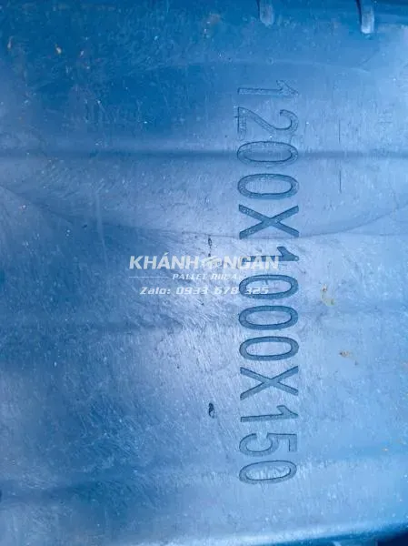 Pallet nhựa mới kích thước 1200x1000x150mm