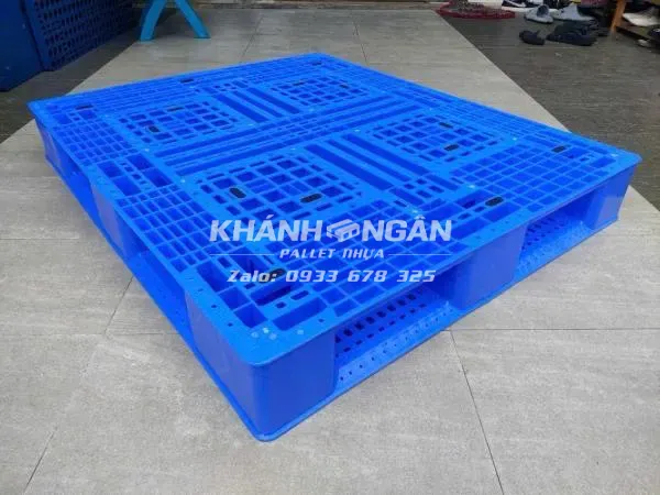Pallet nhựa mới kích thước 1200x1000x155mm chữ thập