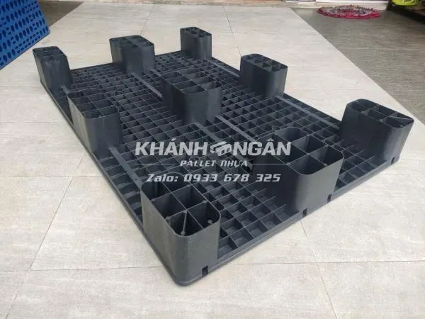Pallet nhựa mới kích thước 800x1200x140mm mặt bít