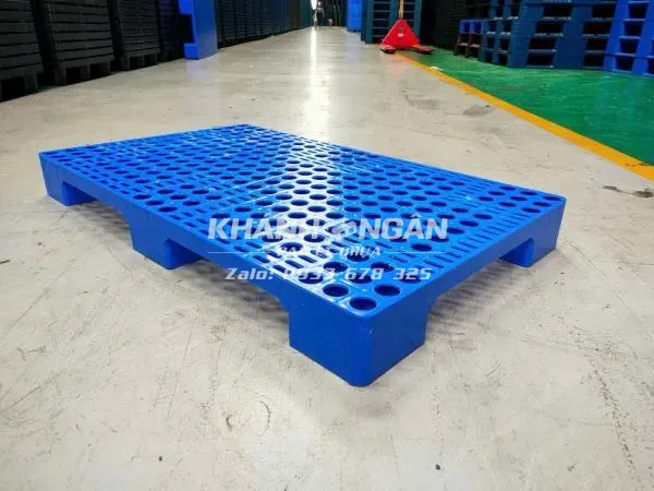 Pallet nhựa mới kích thước 600x1000x100mm