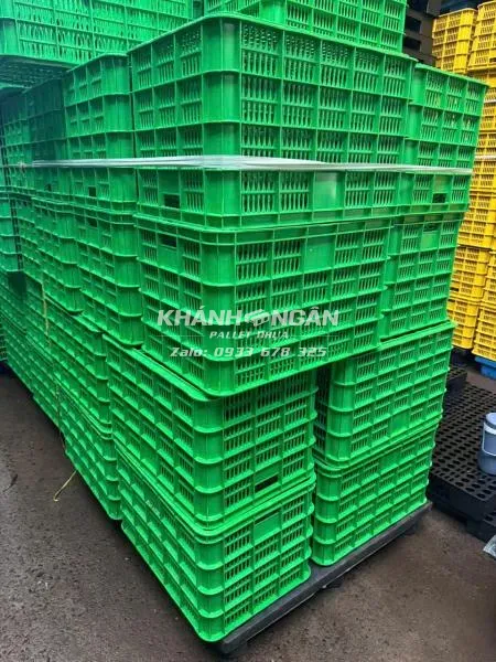 Rổ nhựa 3T9 kích thước 610x420x390mm