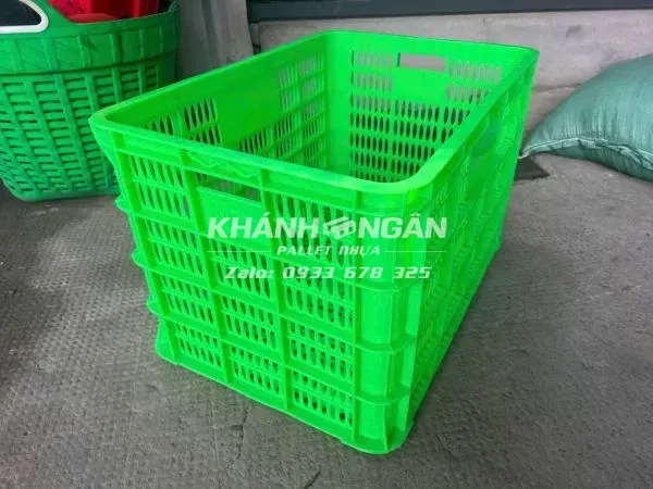 Rổ nhựa 3T9 kt 610x420x390mm