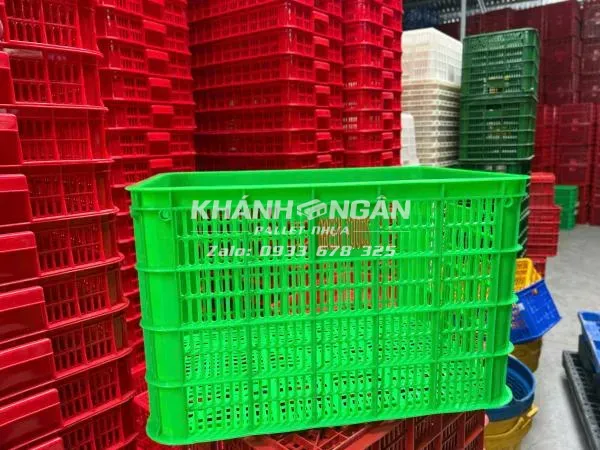Rổ nhựa 3T9 kt 610x420x390mm