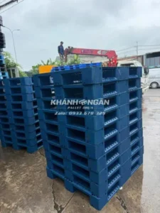 Pallet nhựa cũ kích thước 1200x1000x150mm