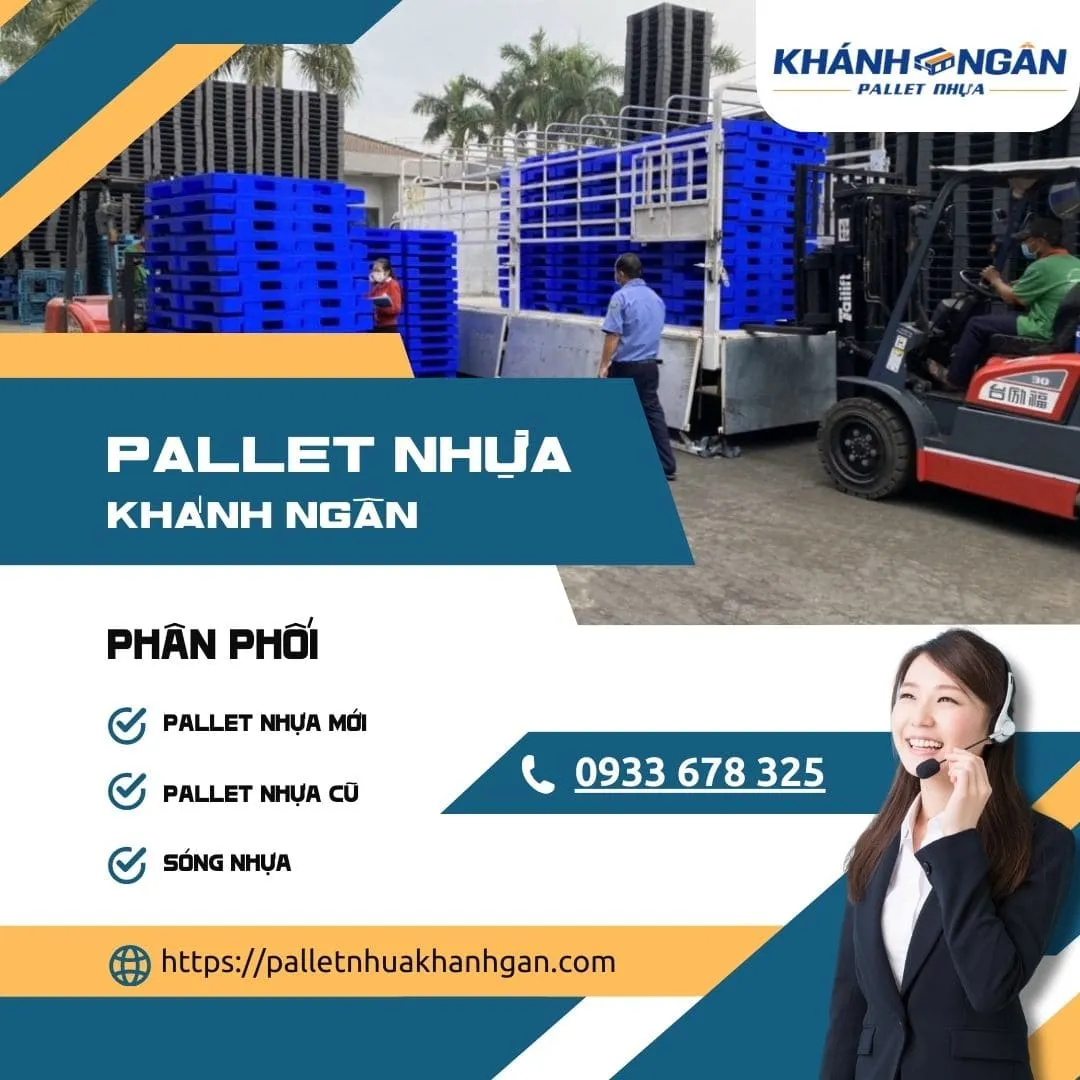 Pallet nhựa Khánh Ngân