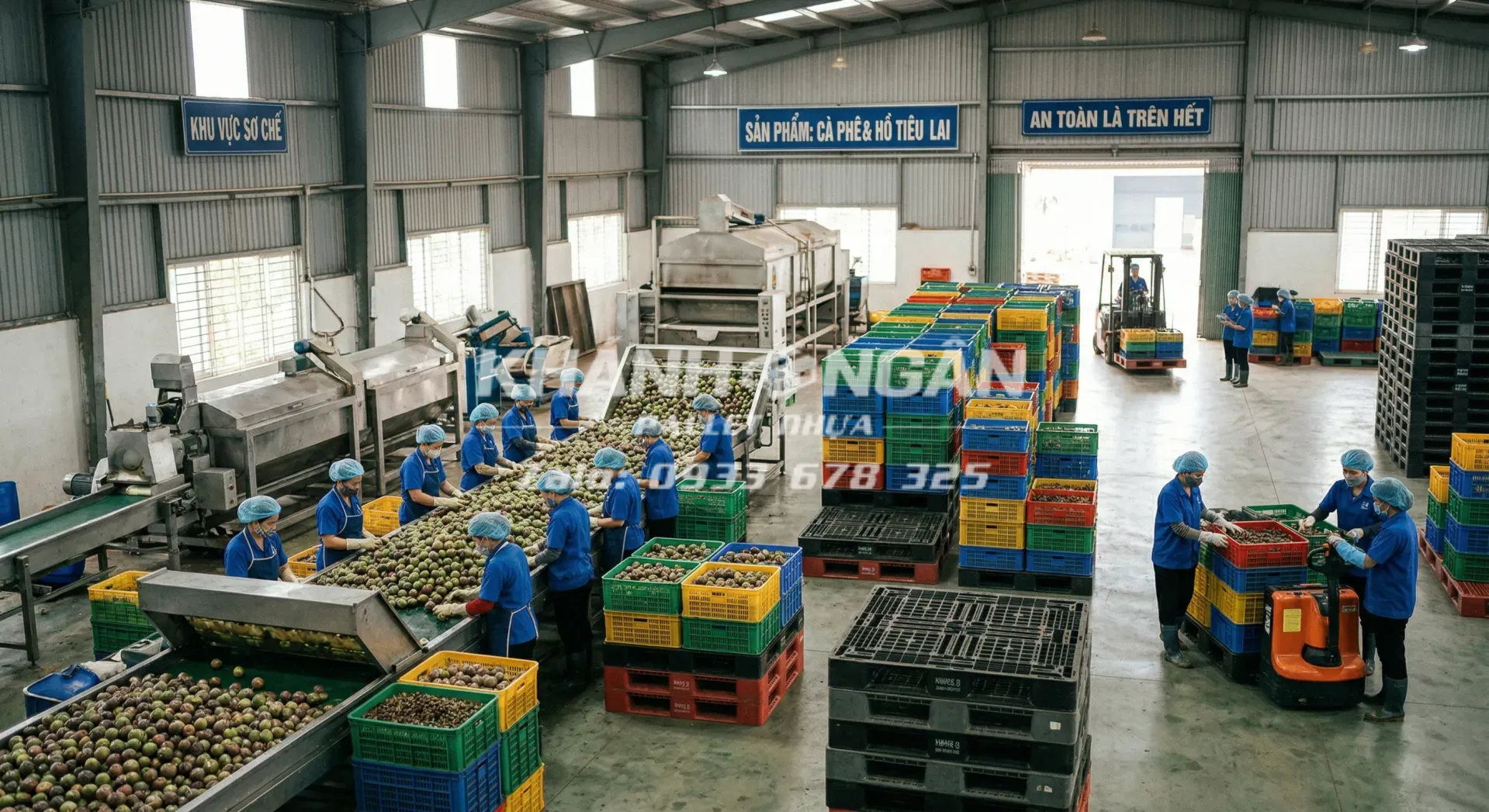 Ứng dụng của pallet nhựa trong sản xuất