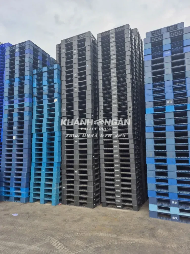 Kho hàng Pallet nhựa Khánh Ngân giá sỉ & lẻ liên hệ mua ngay 0933 678 325